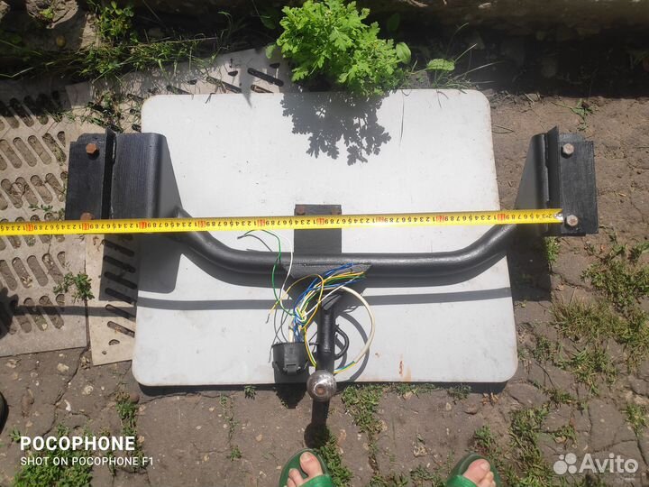 Фаркоп ваз 2110, 2111 сварное крепление шара 2110