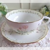 Noritake набор из костяного фарфора чашек и блюдец