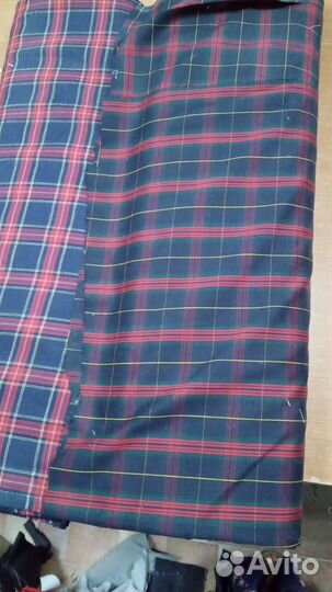 Ткань камвольная полушерстяная костюмная