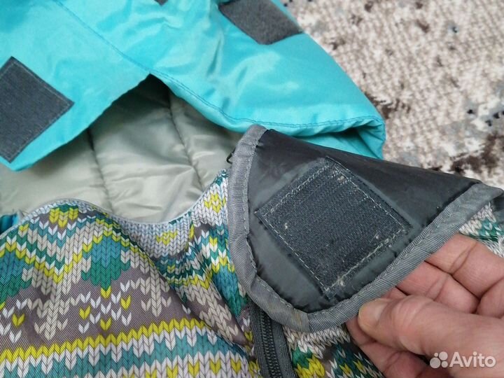 Сидушка+чехол для ножек на санки