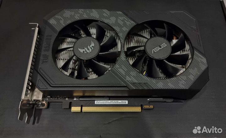 Geforce GTX 1650 Asus TUF в отличном состоянии