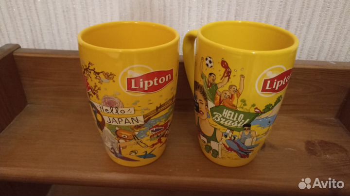 Кружка Липтон (Lipton) Бразилия и Япония