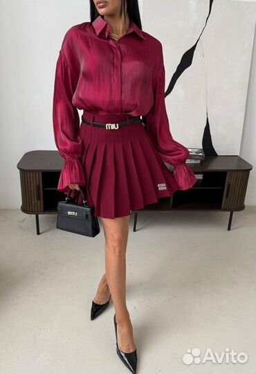 Юбка Мiu Мiu + ремень