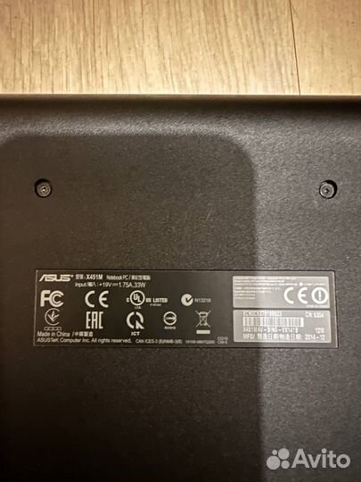 Ноутбук asus