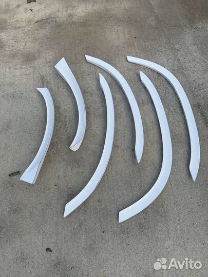 Расширители колесных арок BMW X5 E53 стеклопластик