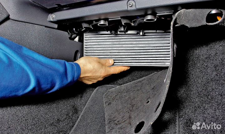 Замена салонного фильтра Daewoo Matiz II 2005-09