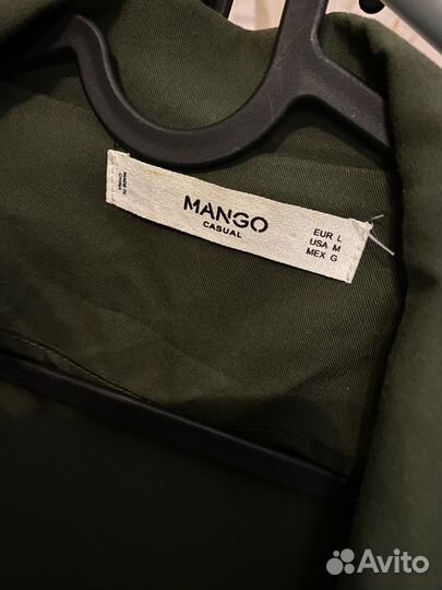 Легкий тренч mango