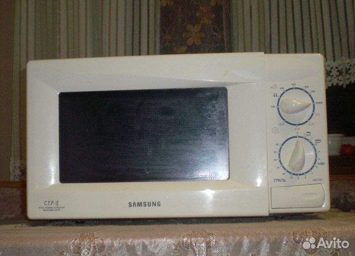 Микроволновка samsung с грилем