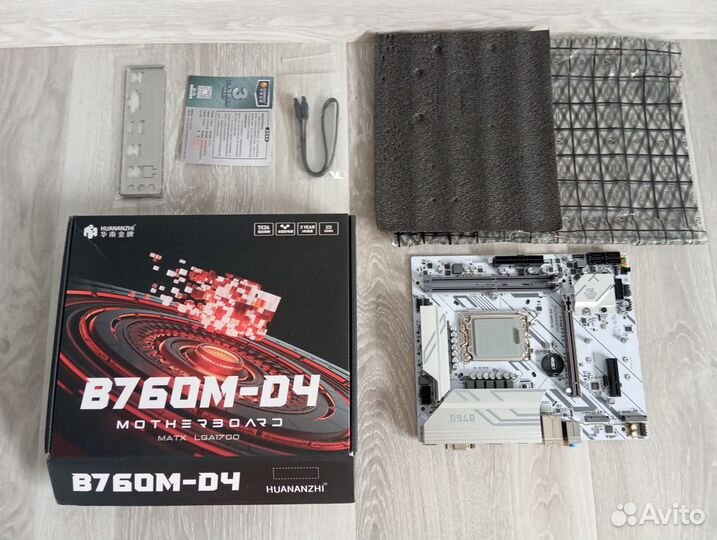 Сборка на LGA 1700 Intel Core i5-12400F, B760, DDR