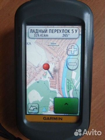 Растровая топография Garmin
