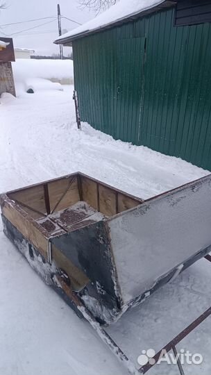 Сани для снегохода