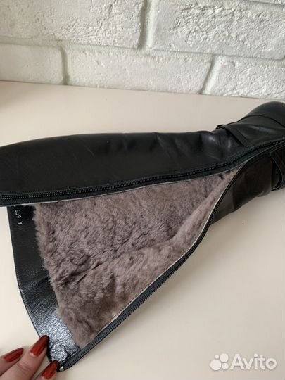 Сапоги зимние на шпильке Maria Тussi 37 р