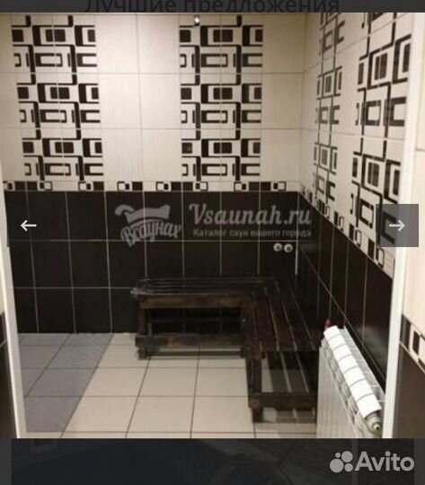Баня сауна с бассейном