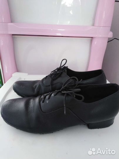 Кожаные танцевальные туфли