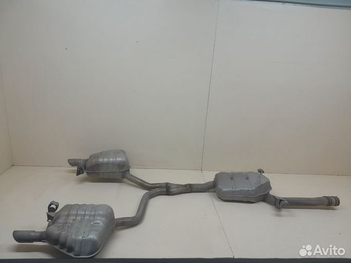 Б/У Б/У Глушитель основной