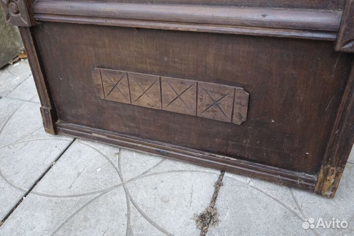 Зеркало старинное 122-52, 140-55 и скатерть бархат