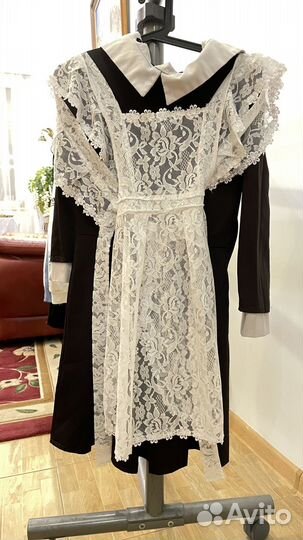 Школьная форма с фартуком