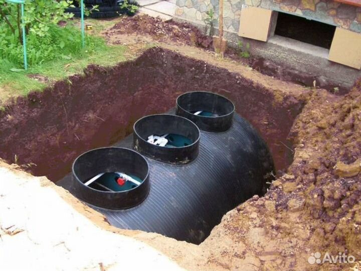Септик био Малахит накопительный