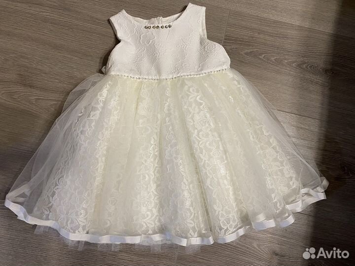 Платье для девочки 86