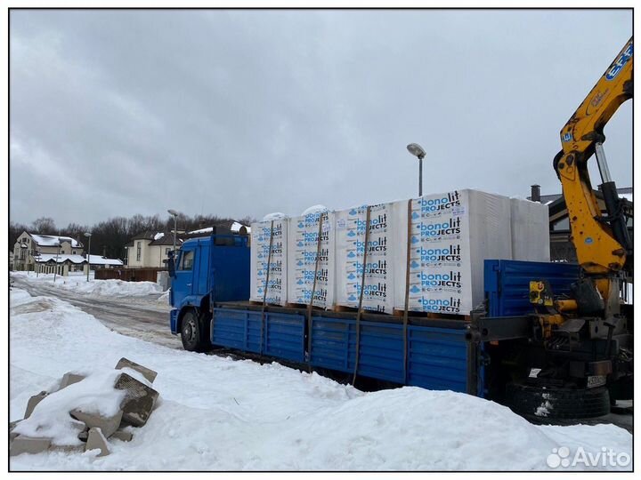 Газобетонные блоки с доставкой