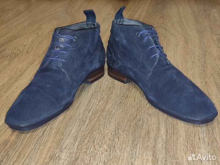 Ботинки замшевые мужские