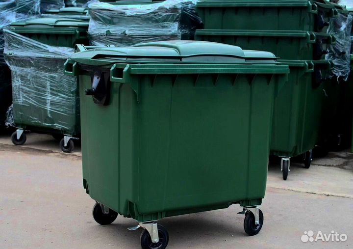 Пластиковый контейнер 1100л, 770л. Арт. 17791