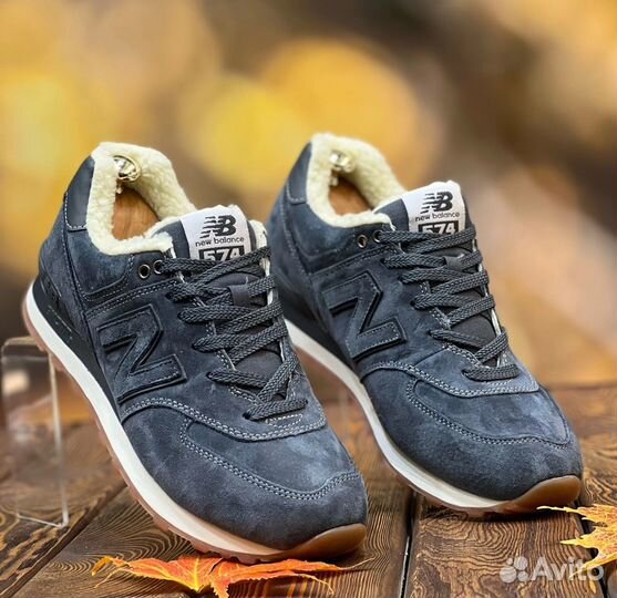 NEW balance 574 premium — зимние