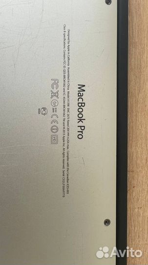 Macbook Pro 15 Retina 2014 i7 Разбит экран