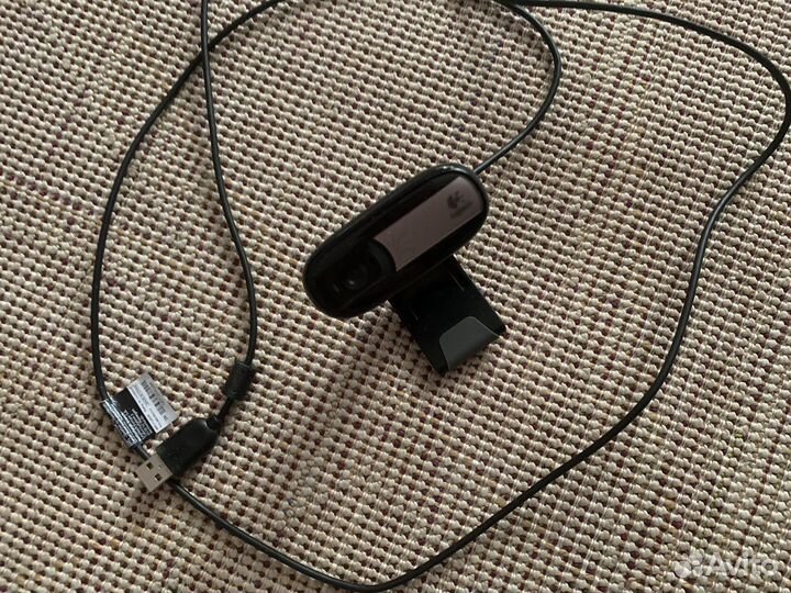 Веб-камера Logitech C170, черная