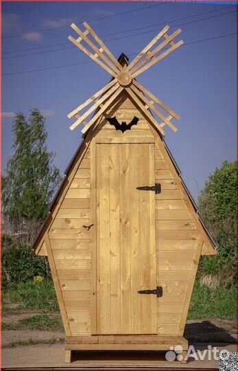 Дачный туалет с установкой