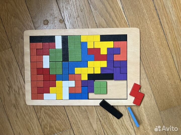 Грузовик конструктор машина пазл тетрис