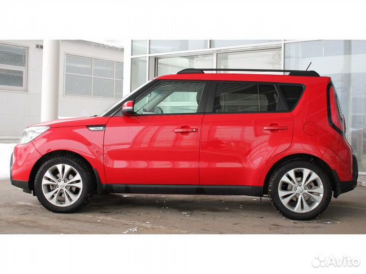 Рейлинги на крышу установка Kia Soul II Restyling