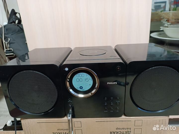 Музыкальный центр philips бу