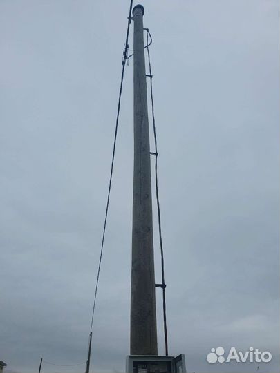 Электрик. Установка опор, подключение домов