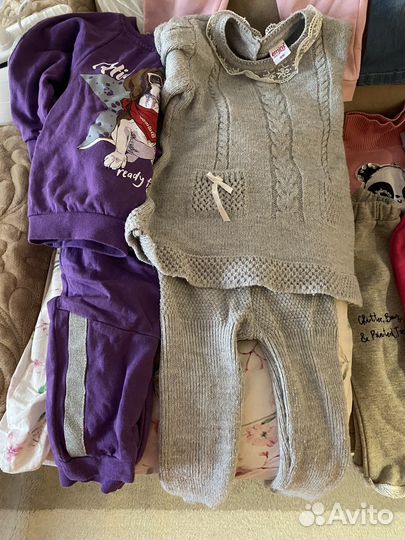 Пакет вещей для девочки 86 92