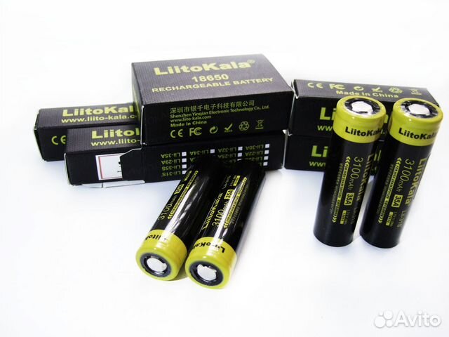 Аккумулятор 18650 LiitoKala 3100mAh, высокотоковый