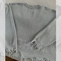 Monochrome sweater gipsy grey