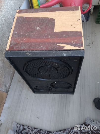 Акустические колонки СССР большие с клуба