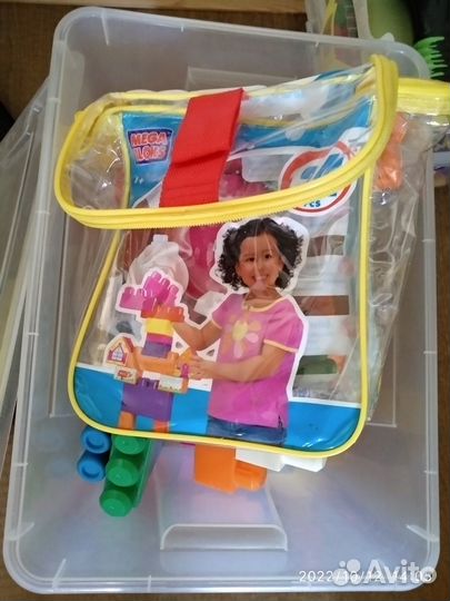 Конструктор mega bloks 52 дет +конст дорога ж