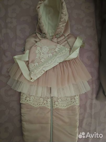 Конверт на выписку весна лето