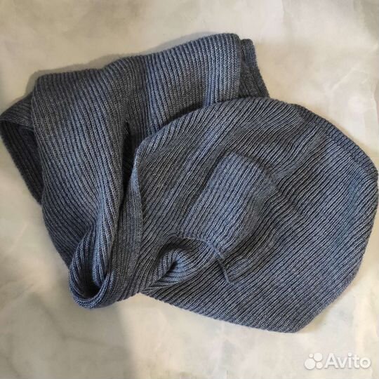 Комплект шапка и шарф. Зимний набор