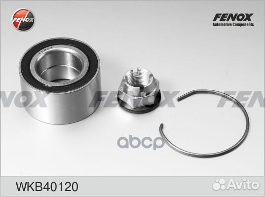 WKB40120 Подшипник ступ.renault 19/clio/twingo