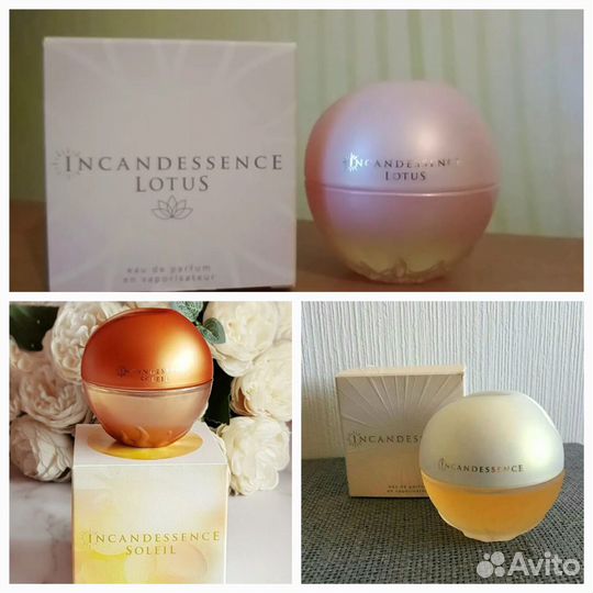 Парфюмерия серии ароматов Incandessence от Avon