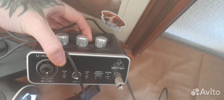 Внешняя аудиокарта begringer