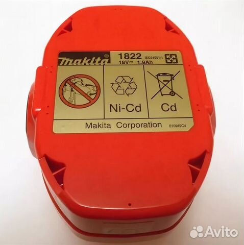 Ремонт аккумулятора Makita 1822