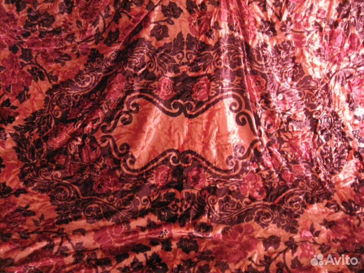 Скатерть /Покрывало, плюш /бархат пр-о СССР