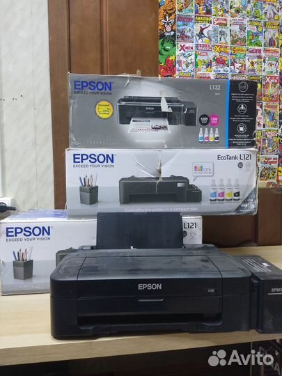 Лот 3 принтера Epson