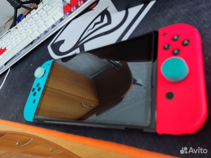 Nintendo switch oled 256гб прошитая набор