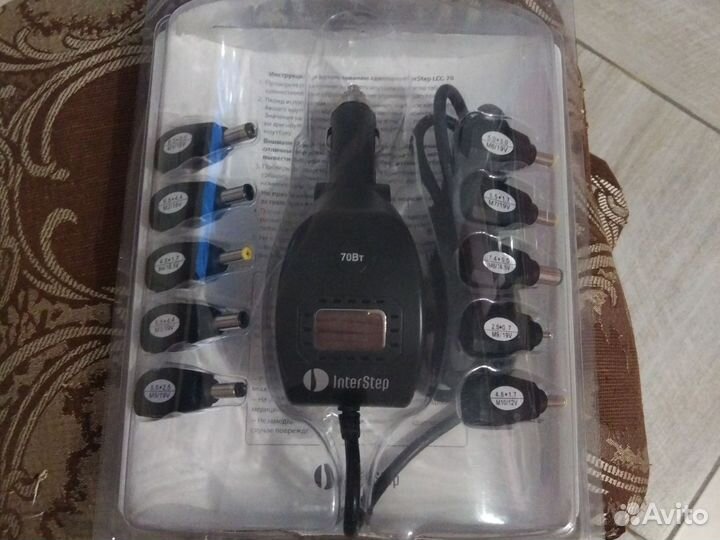 Универсальная автомобильный адаптер для ноутбука