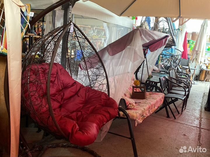 Подвесное кресло качели кокон